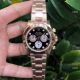 AAA Swiss Copy Rolex Daytona 7750 Men Rose Gold Black Dial with Mop Subdials (7)_th.jpg